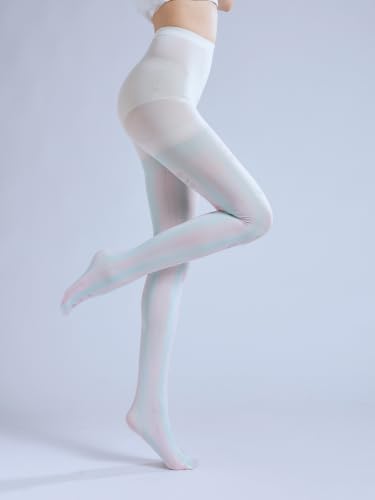 Image of Sahabowi Women's Sheer Tights, Digital Print Designs Stockings