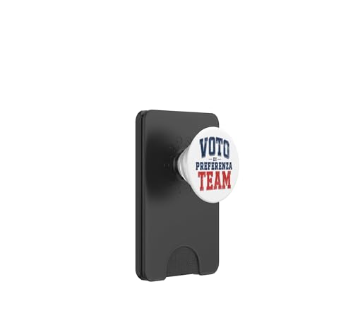 PopSockets PopWallet MagSafe Team Ironica Prima Repubblica porte-carte et support pour iPhone