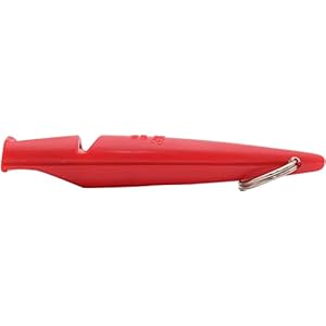 (2 Pack) Acme Model 210.5 Plastic Dog Whistle Carmine Red for Dogs