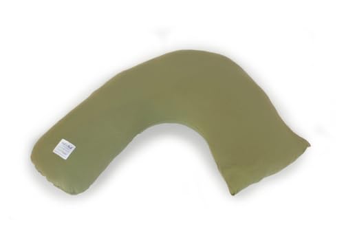 True Two x L’Ovedbaby Organic Nursing Pillow for Baby (Sage)- Breastfeeding Pillow, Nursing Pillow for Baby- Easy to Clean, Eco-Friendly and Machine Washable