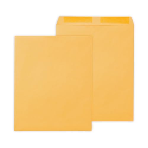 Enveloppes agrafes Kraft pour archivage de bureau et courriers longs 100x