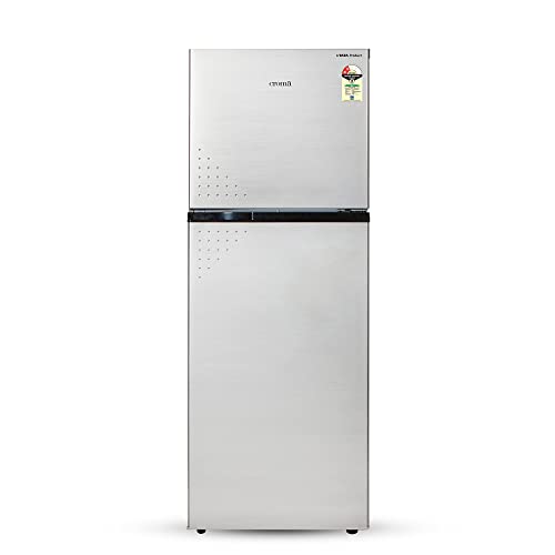 Image of CROMA 279L 2 Star Inverter Frost Free Double Door Refrigerator (CRLR280FFC259602, Shiny Silver) 2022 Model