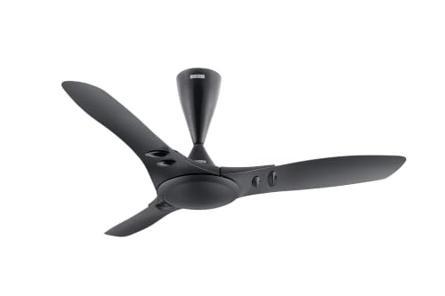 Image of USHA EX9 BLDC 1200mm High Speed Dust Resistant 5 Star 100% Copper Motor Premium Ceiling Fan (Midnight Black)