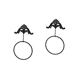 Porte-serviettes en fer forgé : aspect simple, élégant et moderne qui s'harmonise facilement dans divers décors de maison.