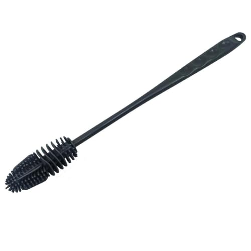 Kavanoz, 27 cm Silikon Uzun Saplı Cam Şişe Bardak Biberon Yıkama Fırçası Temizleme Fırçası