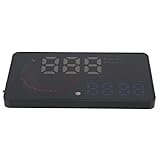 aqxreight Velómetro DE Visualización DE Proyectores DE Parabrisas Universal HUD ADVERTENCIA DE ADVERTENCIA DE ASARRO DE ASARRO DE 12V 12V