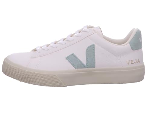 VEJA Women's Campo Sneaker, Chrome Free/Extra White/Matcha, 7.53