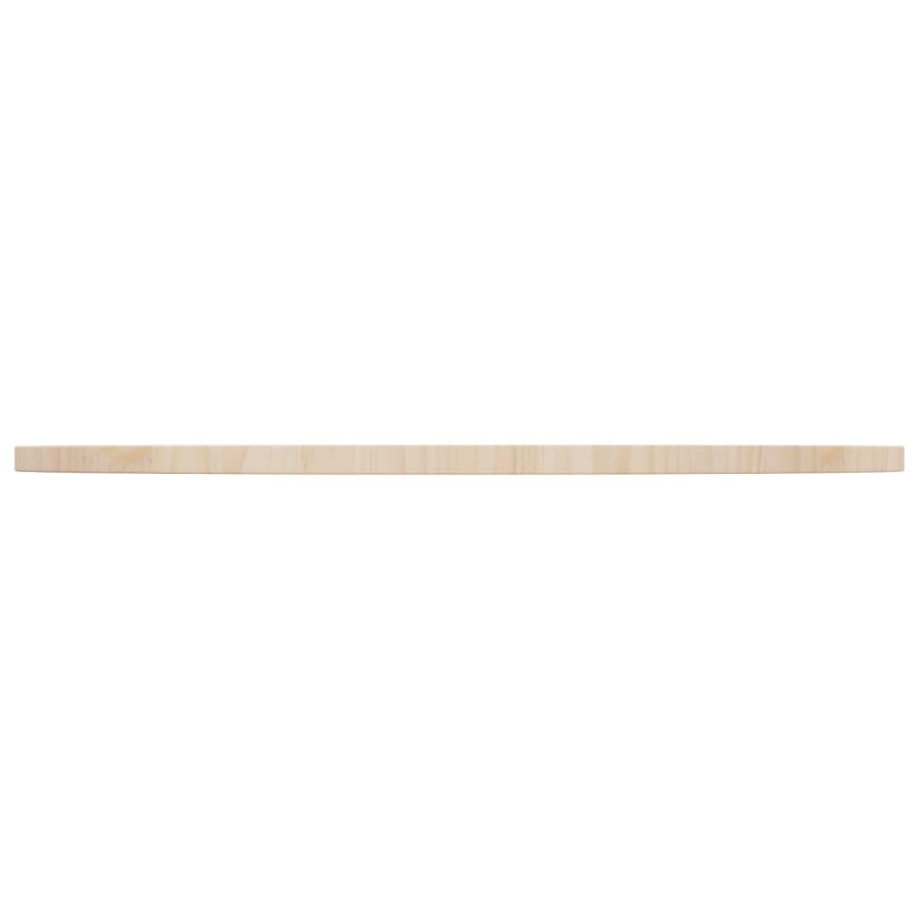 Dessus de Table Diamètre 90x2,5 cm Bois de Pin Massif Jaune Plateau de Table Ronde Facile à Nettoyer Plateau de Restaurant pour Tables Basses Tables d'appoint Tables de Bar Tables Consoles