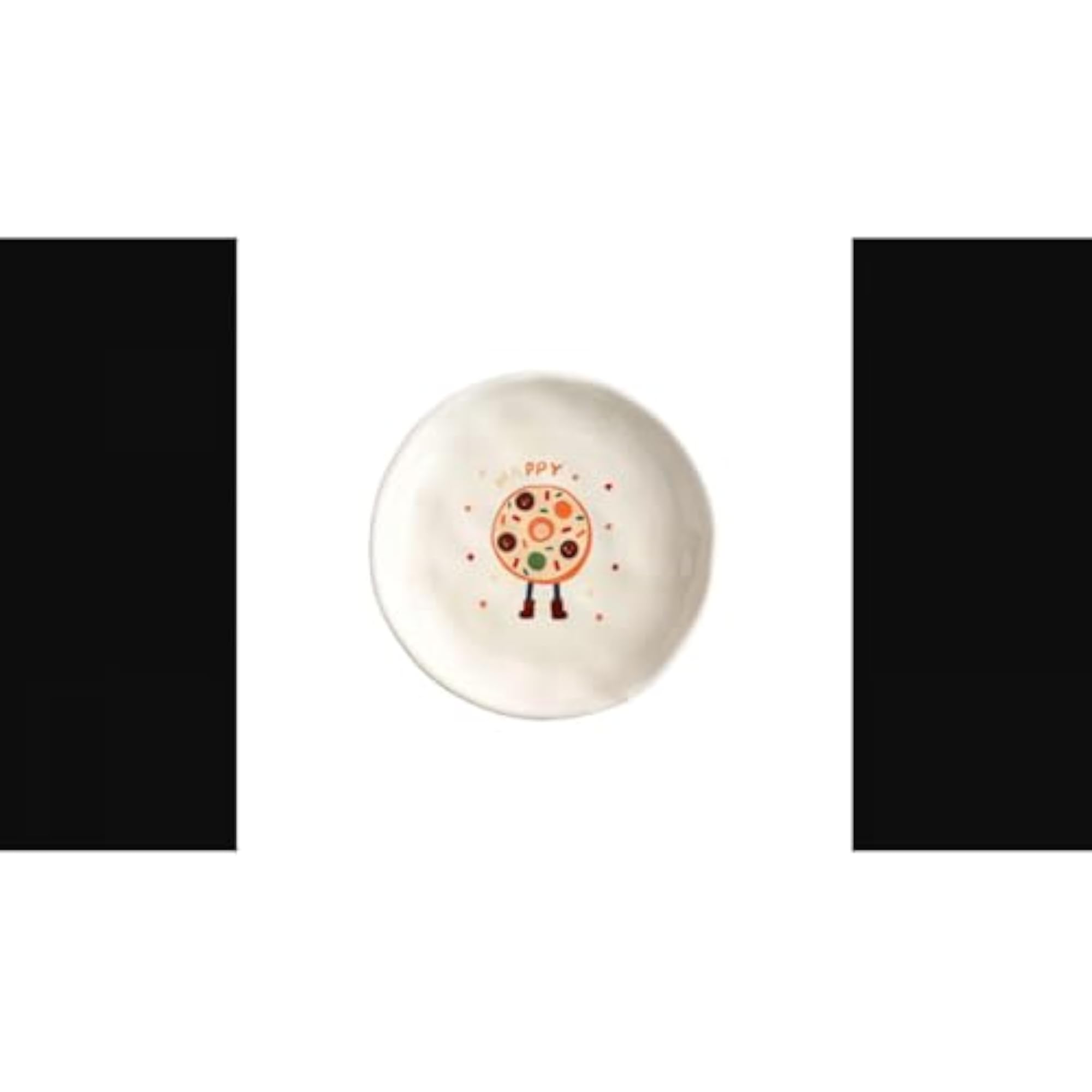 Ceramic Bone Dish, Small Decorative Plate, Cute Tableware for Home Donut