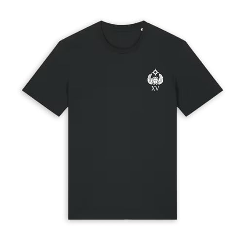 Warhammer The Horus Heresy Thousand Sons Pocket Print Insignia T Shirt (Black, L)