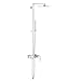 Price comparison product image GROHE Euphoria Cube System Shower System with Single Lever for Wall Mounting Chrome 23147001