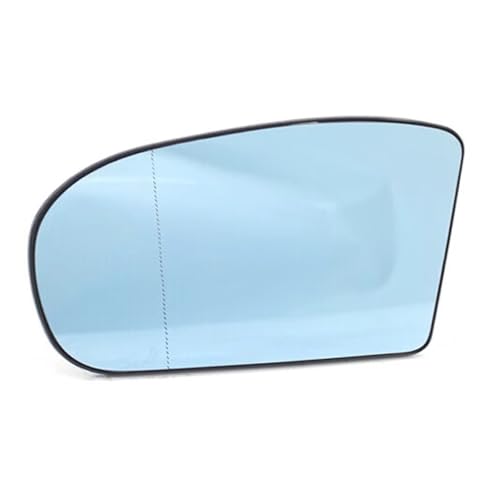 Verre rétroviseur gauche bleu chauffant pour Benz W203 W211