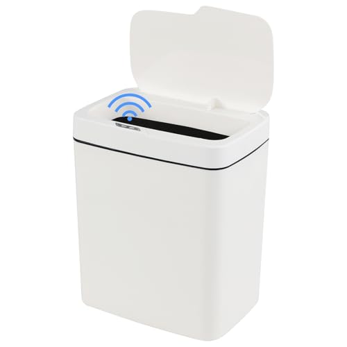 Teyyvn lata automática con sensor de movimiento 4 gal, blanca