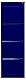 BISLEY Hängeregistraturschrank, einbahnig, DIN A4, 4 HR-Schubladen, Metall, 639 Oxfordblau, 62.2 x 41.3 x 132.1 cm