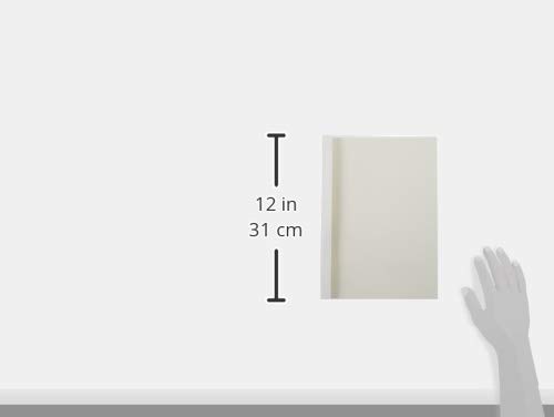 Tojita-kun Book Binding Cover, Clear White, A4 Vertical, 0.7