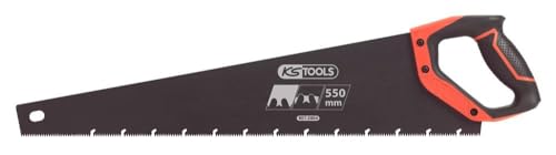 Scie Egoine Coupe Du Plâtre 550mm, 3 Angles de Coupe 9Tpi, Poignée Bi-Matière