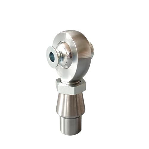 Rotule métrique M18 x 1,5 pour bras de suspension avec contre-écrou et inserts acier