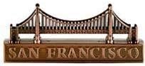 NS San Francisco Golden Gate Bridge Pencil Sharpener AB