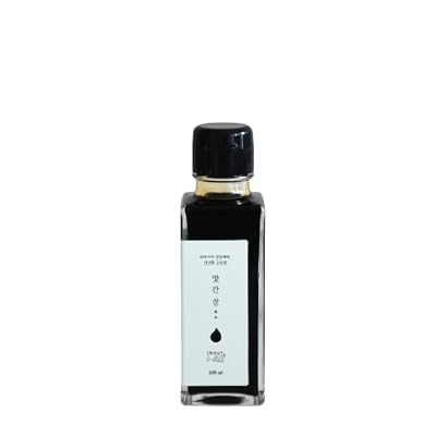 Traditional Soy Sauce for Seasoning Handmade Soy Sauce3.38oz- Korea Premium Hand-Made and Double Brewed Soy Sauce with 30 Natural Ingredients - No