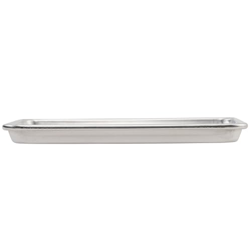 Winco Commercial-Grade Aluminum Sheet Pan, 18 Gauge, 1/4 Size image 4