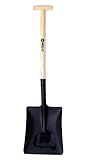 ★ Pala manico stampella o manico anello in legno arrotondato ergonomico
