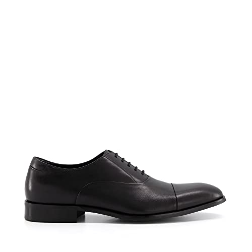 Dune Mens Secrecy Lace-Up Oxford Shoes Block Heel