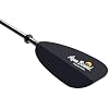 AQUA BOUND Sting Ray Carbon 2-Piece Kayak Paddle, Carbon Shaft, Reinforced Nylon Dihedral Blades for Flatwater Touring and Kayak Fishing