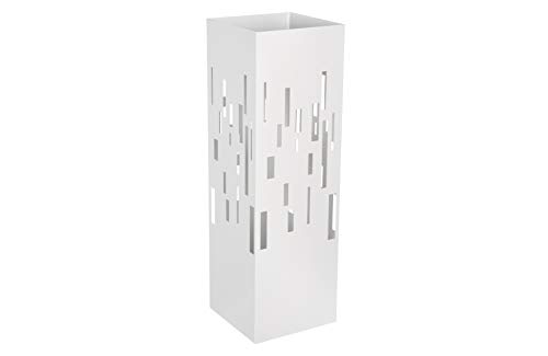 HERSIG - Paraguero Diseño | Paraguero Original de Estilo Moderno Minimalista - Color Blanco