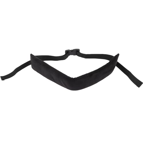 FUNNETOYU Correa Ajustable para Trona de Ñiño Portátil Cinturón de Seguridad Infantil Negro Arnés para Pequeños Protección Anticaídas para Sillas de Comedor