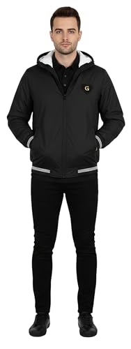 Image of Export Quality Reversible Puffer Jacket in GLD Material best for Winterwear /Hiking /Biking /Camping /Mountaineering /Fashion & Casual Wear(Control Temperature up to 3 Degree Celsius)(3C)