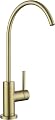 AguaStella AS09CB Champagne Gold, Brushed Soft Gold Stainless Steel Kitchen Water Filter Faucet RO Faucet for Most Reverse Osmosis Units or Water Filtration System in Non-Air Gap