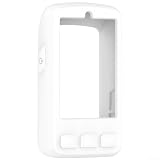 NINMORTH Custodia protettiva in silicone per Wahoo ELEMNT ROAM 3V3 con design anti goccia e accesso completo ai pulsanti e alle porte del dispositivo, colore: bianco