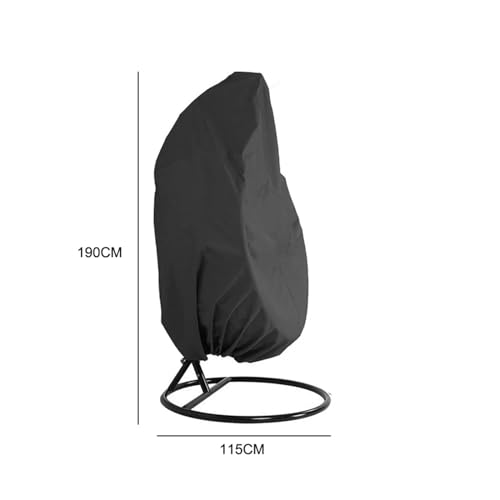 Housse de chaise suspendue extérieure premium étanche 115x190