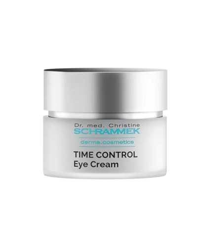 Schrammek TIME CONTROL Eye Cream (0.5 fl oz) - for Demanding Skin - Reduces Circles Under Eyes - with Matrixyl® 3000 & Milk Thistle Oil - Eye Care - Skin Care - Dr