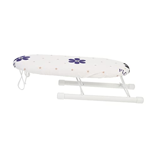 KICHOUSE Folding Ironing Board Portable Tabletop Ironing Sleeve Board for Travel Space Saving Design for Home and Hotel Use Versatile Supply