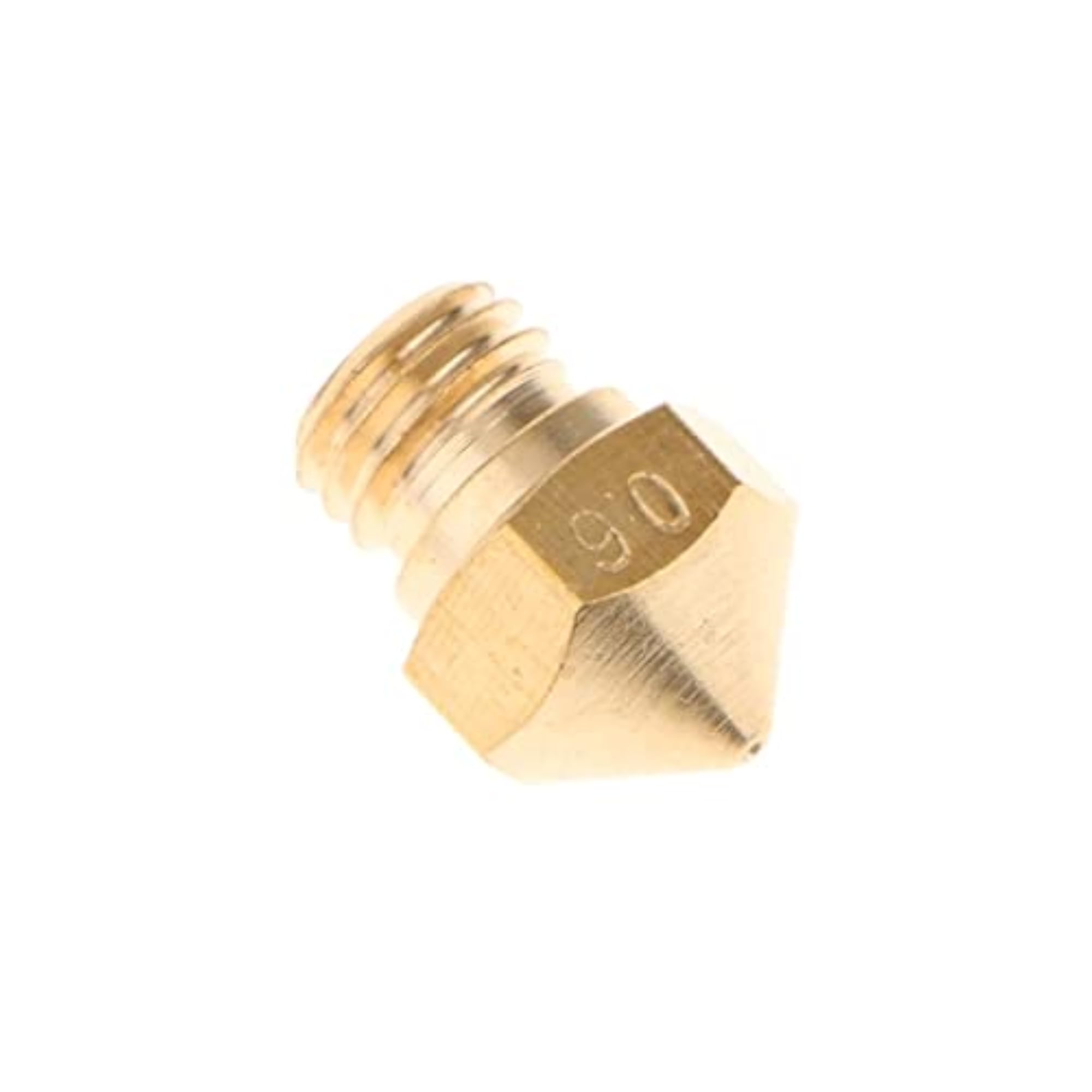 3D Printer Nozzle Copper Printhead Extruder Print Head for 1.75MM MK10 0.6mm