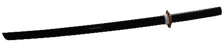 S.B.J - Sportland Bokken schwarz, 100 cm, Holzschwert