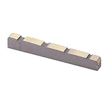 Metal guitar nut, portable 38mm brass base nut for musical instruments