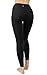 90 Degree By Reflex High Waist Fleece Lined Leggings with Side Pocket - Yoga Pants - Black with Pocket - Small