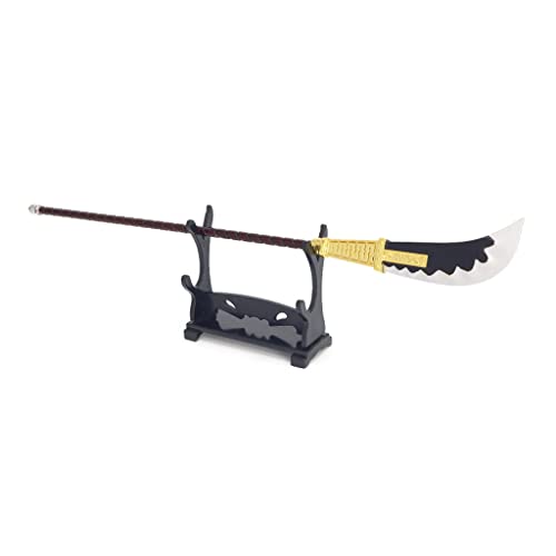 DUYEHSAI Anime Game Mini Katana Metal Model Sword Weapons Action Figure Keychain Holiday Cosplay Gift for Gift (Edward Newgate)