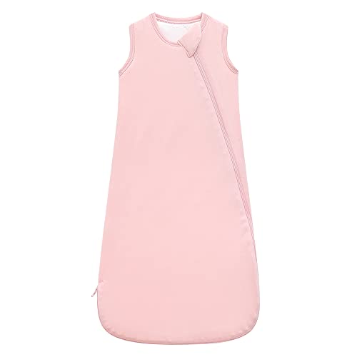 Image of HAPIU Unisex Rayon Made from Bamboo Baby Sleep Sack TOG 1.0, 2-Way Zipper YKK, Wearable Blanket Baby