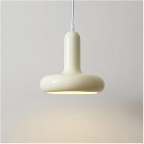 Éclairage en métal salon crème suspension design petit pendentif réglable