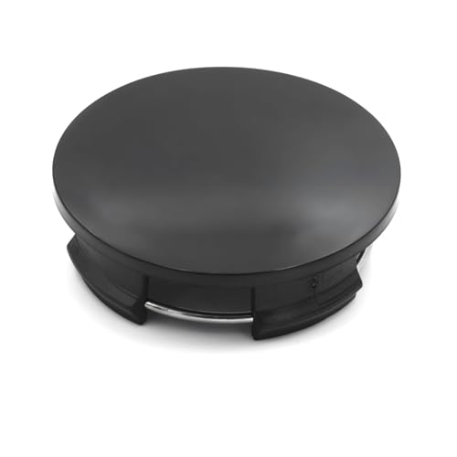 Cache-moyeu de roue 57mm noir pour jante voiture finition élégante