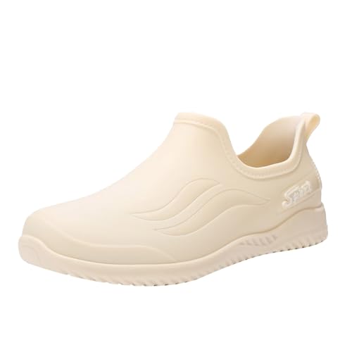 Bottes de pluie tendance antidérapantes pour femme avec talon stable et étanche