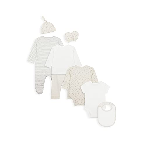 MOTHERCARE Baby Girl My First Grey Dungarees And Bodysuit Set
