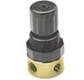 Norgren R06-1C6-RNAA Miniature Brass Water/Air Regulator, Relieving, 1/8" PTF, 1-10 PSI