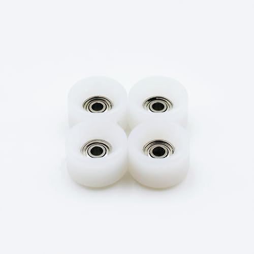 Image of 65D Urethane Fingerboard Wheels Pro Bowl Shape (White)