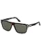 Tom Ford FT0628 52N Dark Havana Cecilio Rectangle Sunglasses Lens Category 3 Si