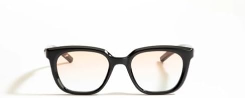 URBAN MONKEY Glider Polarized Unisex Square Shape Black Frame with Clear Len Sunglasses Suitable for Prescription Gradient Pink Lenses and UV Protected