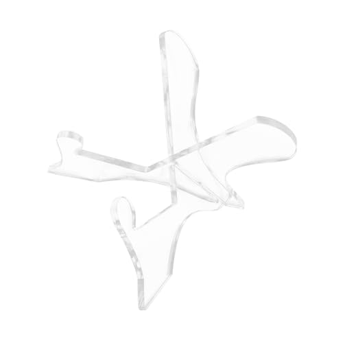 Unomor Acrylic Cookbook Stand for Kitchen Counter Recipe Book Holder and Kitchen Reading Stand Stylish Cookbook Holder Rack for Kitchen Decor